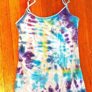 Tie dye tank top